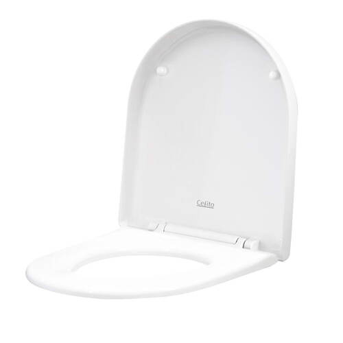 Cefito Soft-close Toilet Seat Cover U Shape Universal Fitting Bathroom Accessory