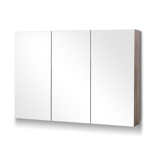 Cefito Bathroom Vanity Shaving Mirror Cabinet 1200MM x 720MM Pencil Edge Natural