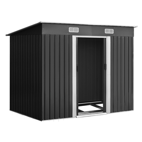 Giantz Garden Shed Outdoor Storage Sheds Tool Workshop 2.38x1.31M with Base