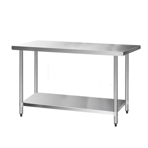 Cefito 1524 x 762mm Commercial Stainless Steel Kitchen Bench