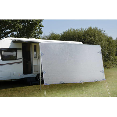 4.9m Caravan Privacy Screen Side Sunscreen Sun Shade for 17' Roll Out Awning